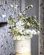 Box Cartonada G Marfim<br> Com Orquídeas