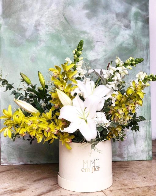 Box G Marfim <br>Lírios e Orquídeas