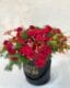 Box Preta M <br> Rosas e Minileques