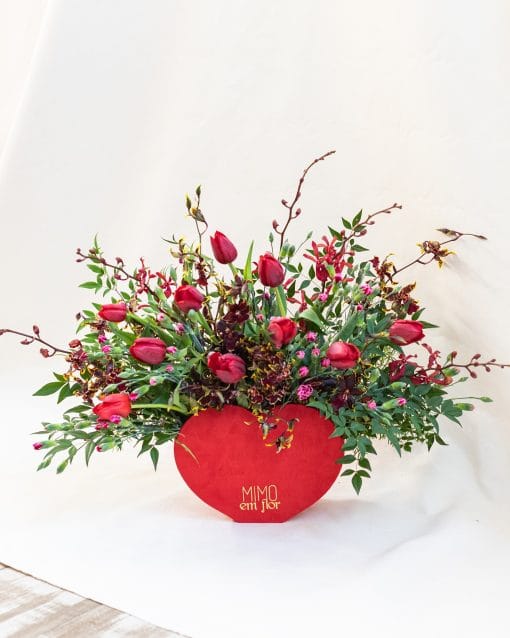Kit Coração Cereja <br> Brinco Prata Banhada a Ouro <br>  Viviana Terra - Image 2