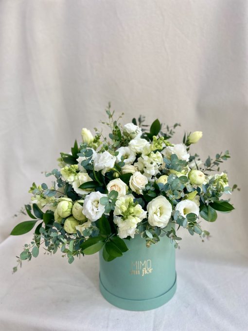 Box G Tiffany <br> Arranjo Clássico Branco e Verde - Image 2