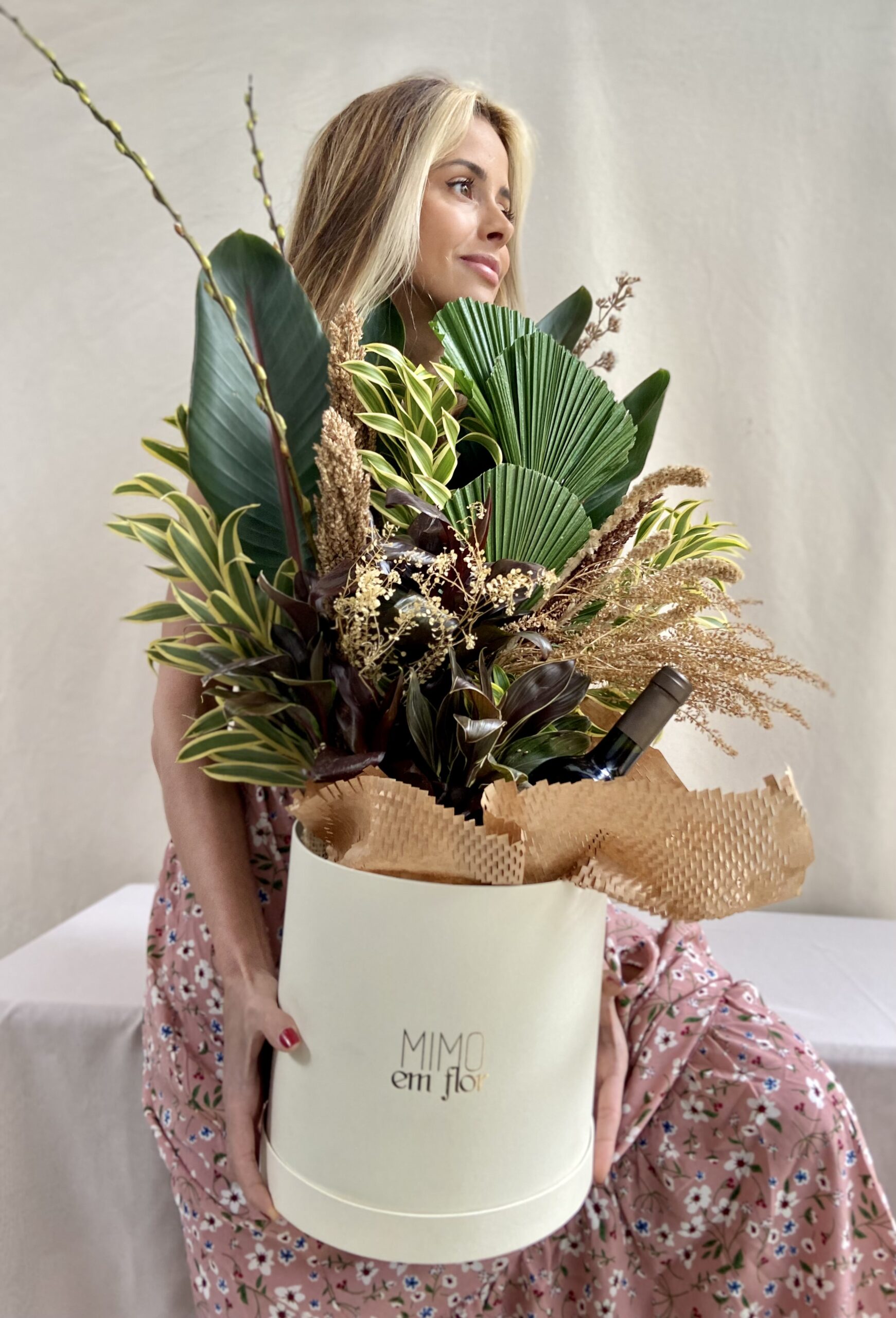 Box G <br> Arranjo Verde e Seco <br> Vinho DV Catena 750ml - Image 2