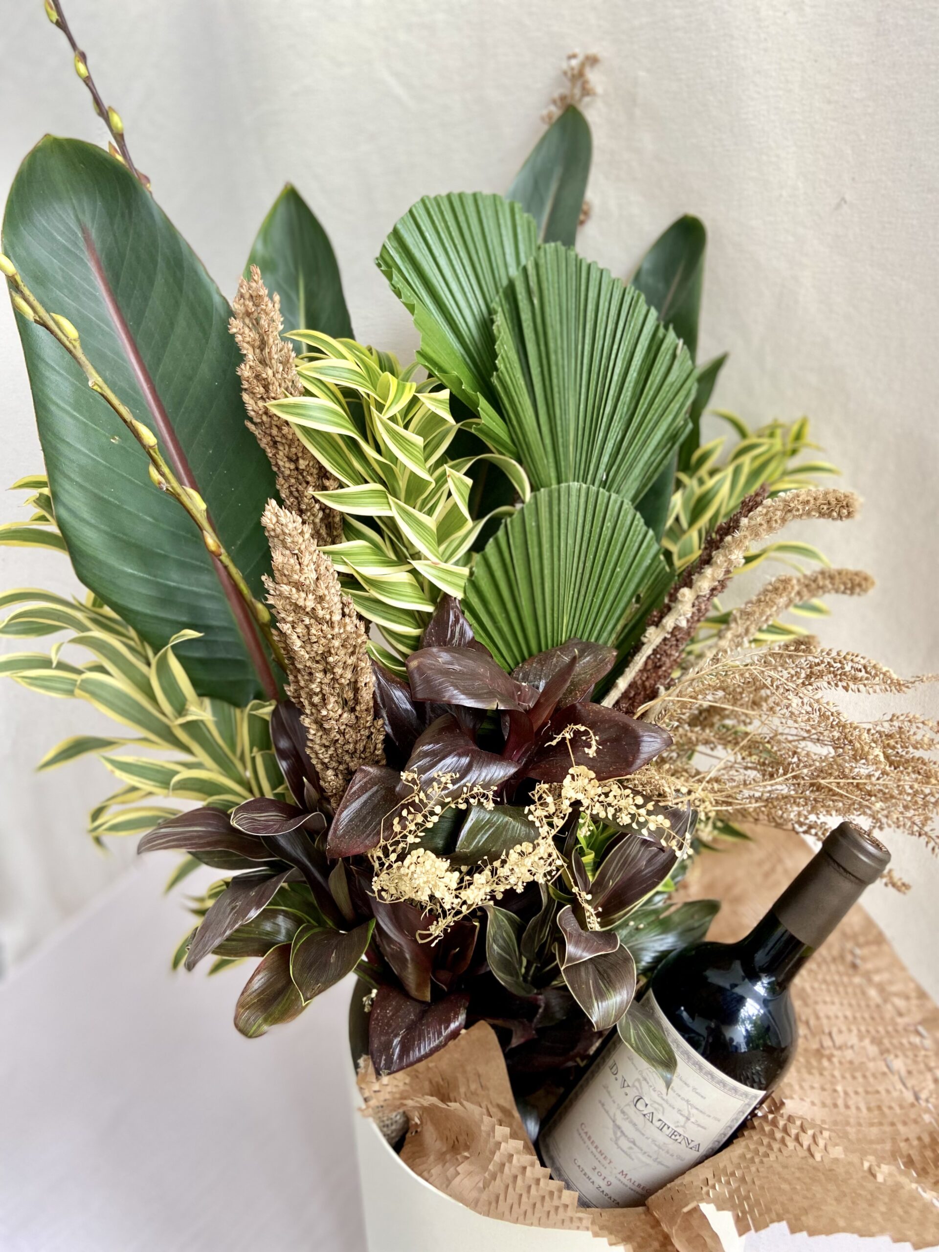 Box G <br> Arranjo Verde e Seco <br> Vinho DV Catena 750ml - Image 3