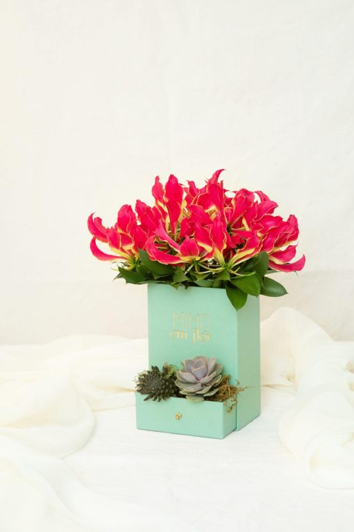 Box Tiffany de Gloriosas - Image 2