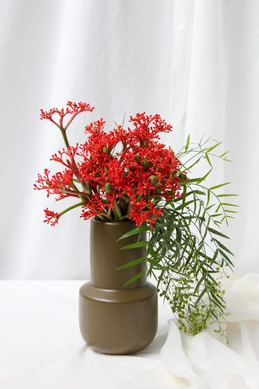 Vaso P Cerâmica Arranjo Coral - Image 2